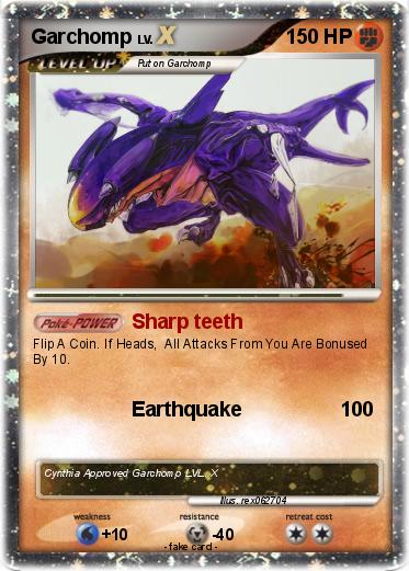 Pokemon Garchomp