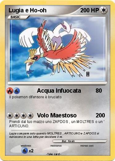 Pokemon Lugia e Ho-oh