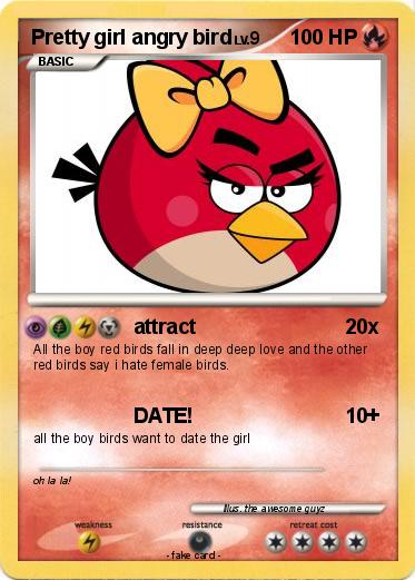 Pokemon Pretty girl angry bird