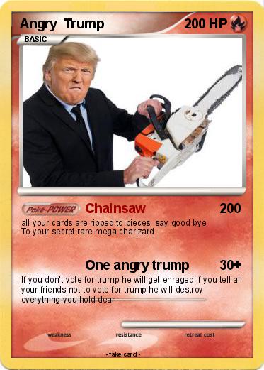 Pokemon Angry  Trump