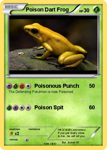 Pokemon Poison Dart Frog