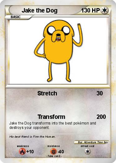 Pokemon Jake the Dog