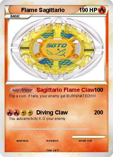 Pokemon Flame Sagittario