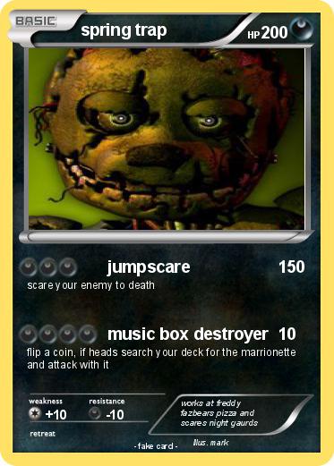 Pokemon spring trap