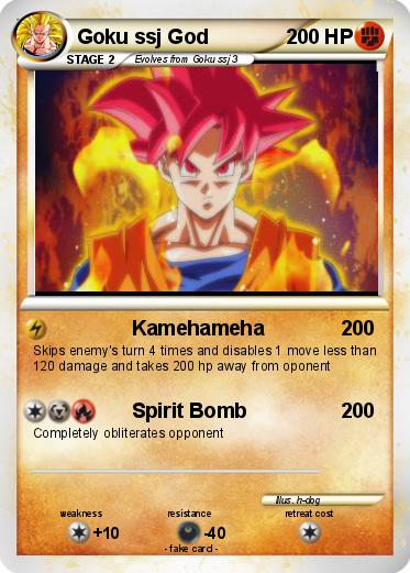 Pokemon Goku ssj God