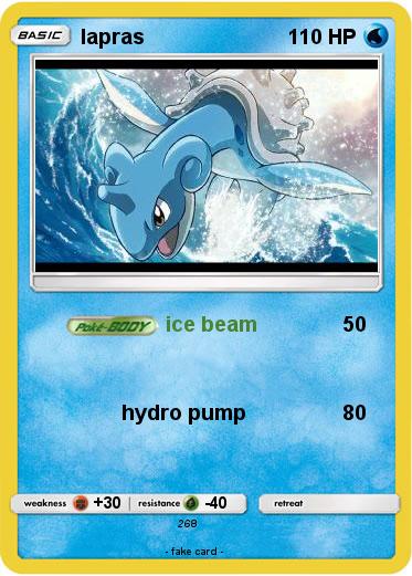 Pokemon lapras
