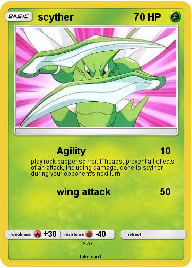 Pokemon scyther