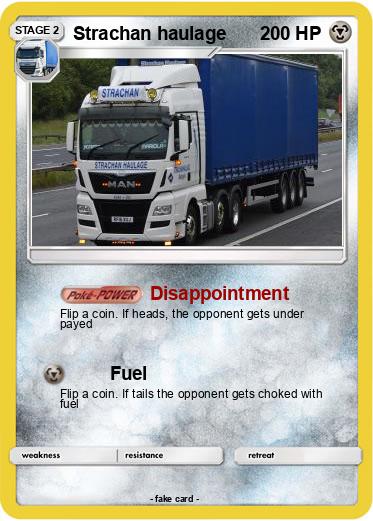 Pokemon Strachan haulage