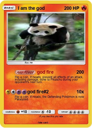 Pokemon I am the god