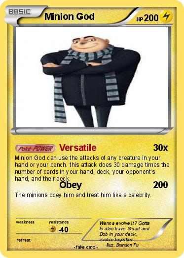 Pokemon Minion God