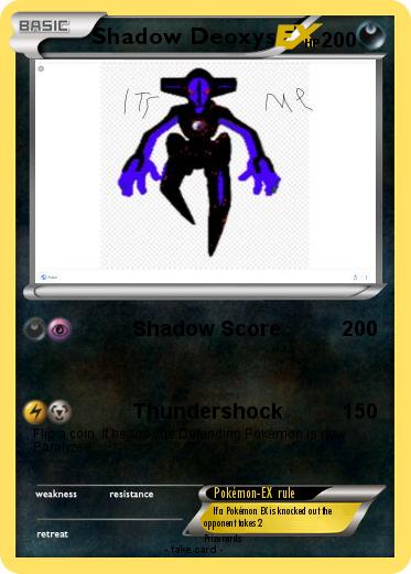 Pokemon Shadow Deoxys