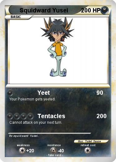 Pokemon Squidward Yusei