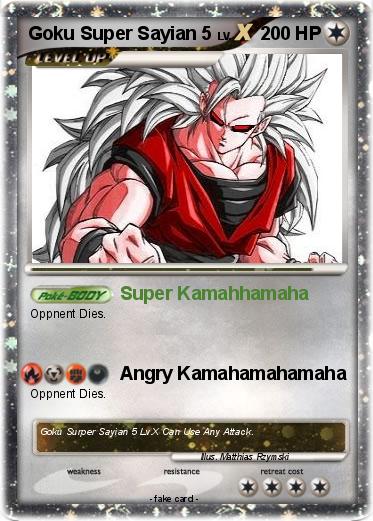 Pokemon Goku Super Sayian 5