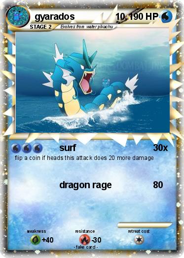 Pokemon gyarados                10,