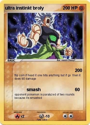 Pokemon ultra instinkt broly