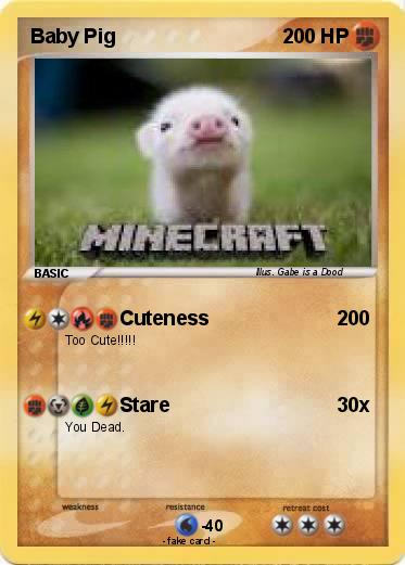 Pokemon Baby Pig