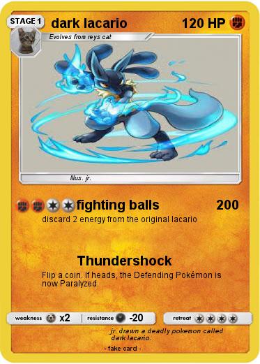 Pokemon dark lacario