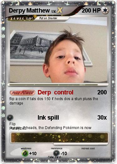 Pokemon Derpy Matthew