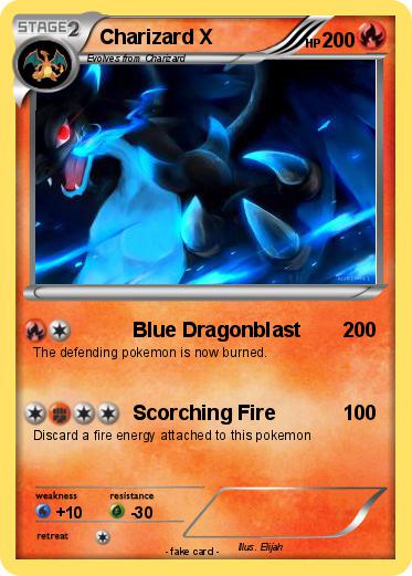 Pokemon Charizard X