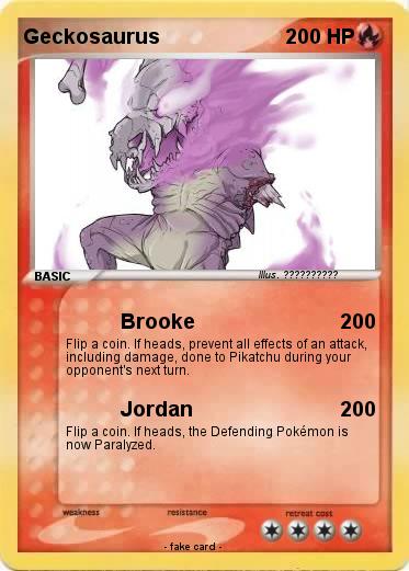 Pokemon Geckosaurus