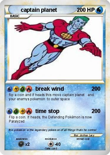Pokemon captain planet
