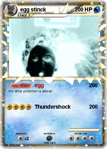 Pokemon egg stinck