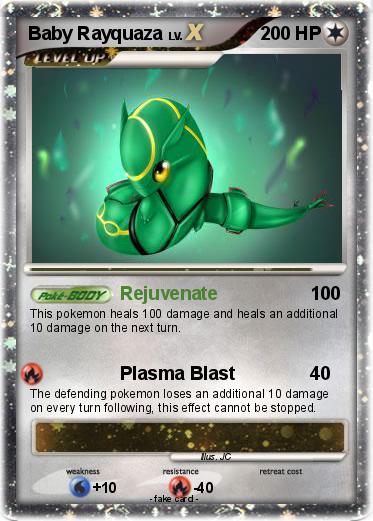 Pokemon Baby Rayquaza