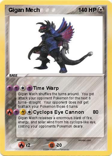 Pokemon Gigan Mech