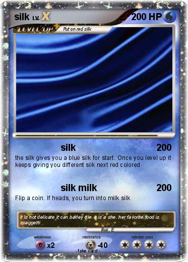 Pokemon silk