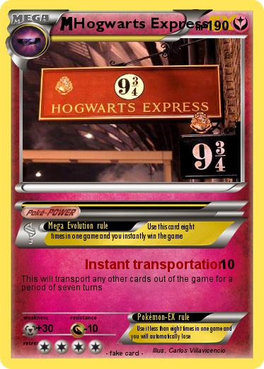 Pokemon Hogwarts Express