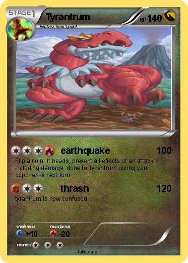 Pokemon Tyrantrum