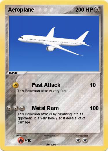 Pokemon Aeroplane