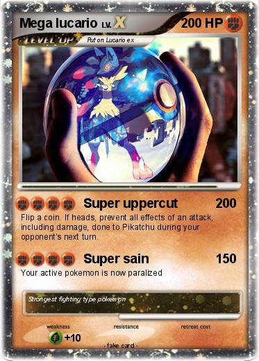 Pokemon Mega lucario