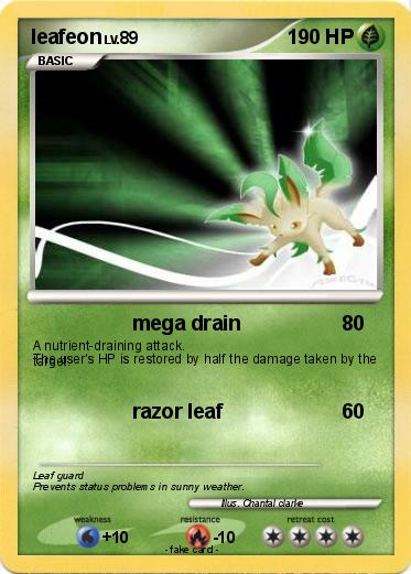 Pokemon leafeon
