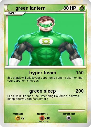 Pokemon green lantern