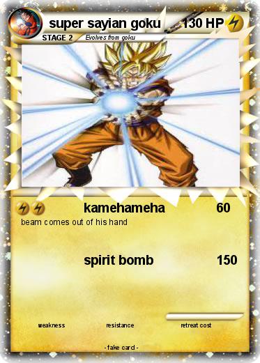 Pokemon super sayian goku
