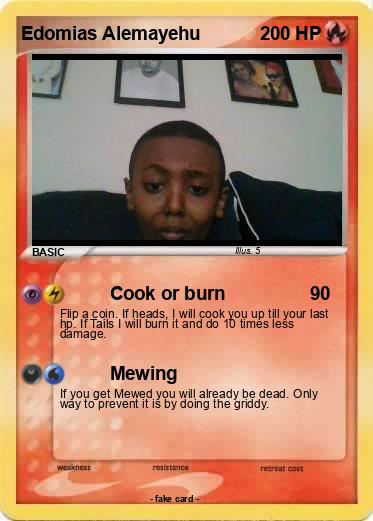 Pokemon Edomias Alemayehu