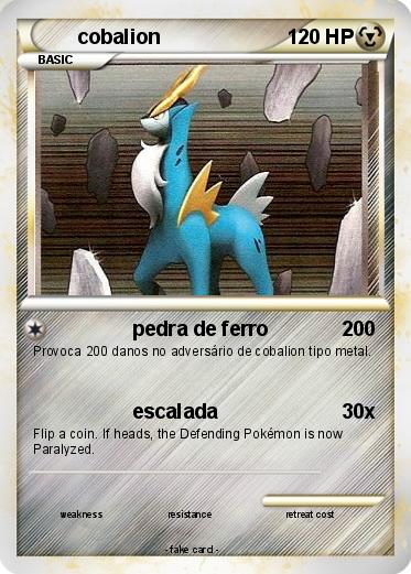Pokemon cobalion