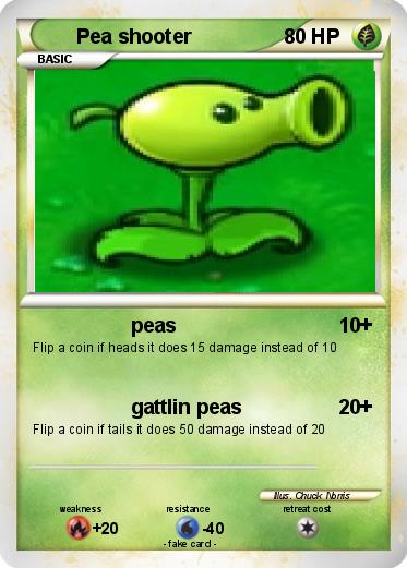 Pokemon Pea shooter