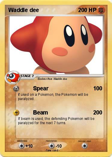 Pokemon Waddle dee