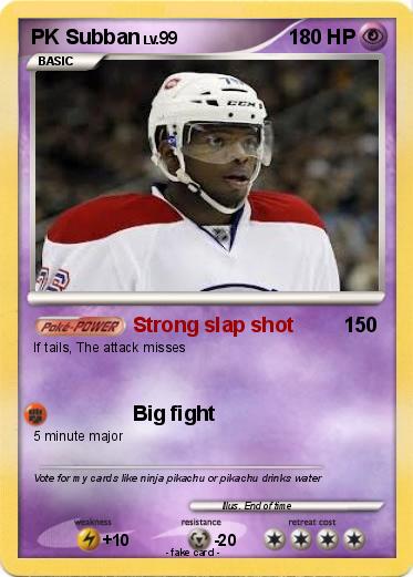 Pokemon PK Subban