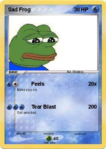 Pokemon Sad Frog
