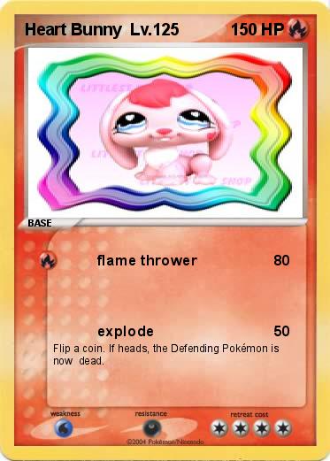 Pokemon Heart Bunny  Lv.125