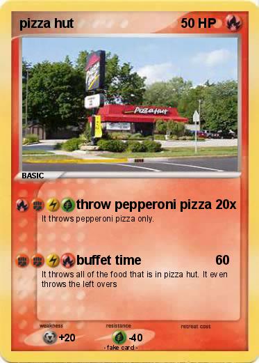 Pokemon pizza hut