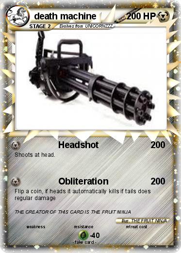 Pokemon death machine