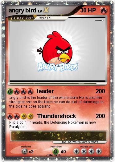 Pokemon angry bird