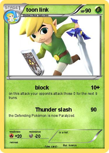 Pokemon toon link