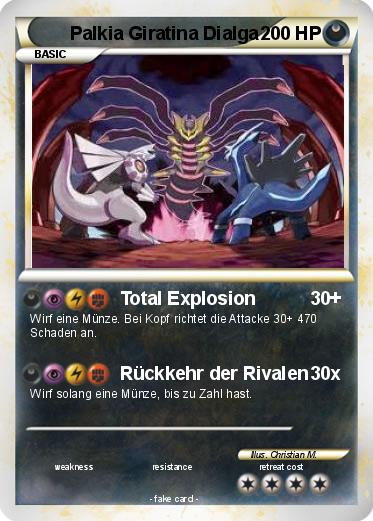 Pokemon Palkia Giratina Dialga