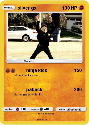 Pokemon oliver gx