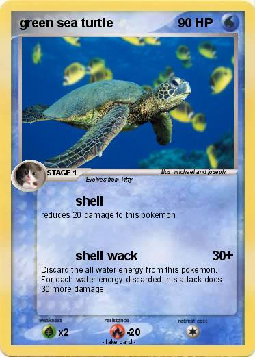 Pokemon green sea turtle
